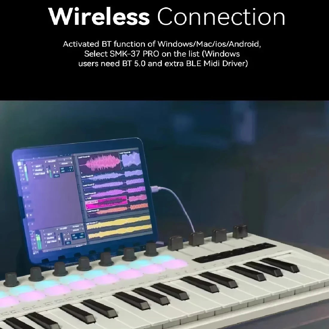 M-VAVE SMK-37 Pro MIDI Controller