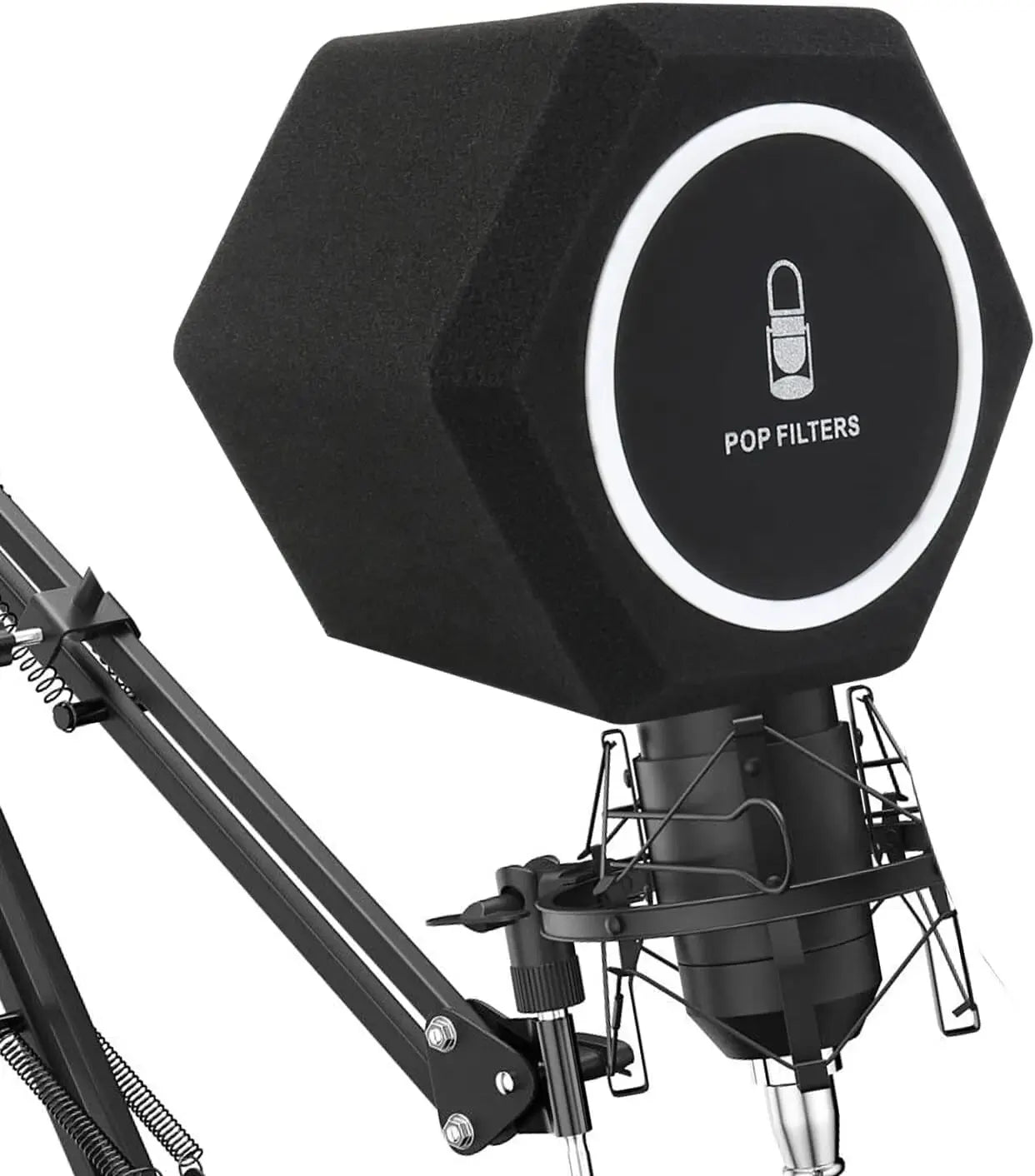 Microphone Isolation Ball Pop Filter Shield