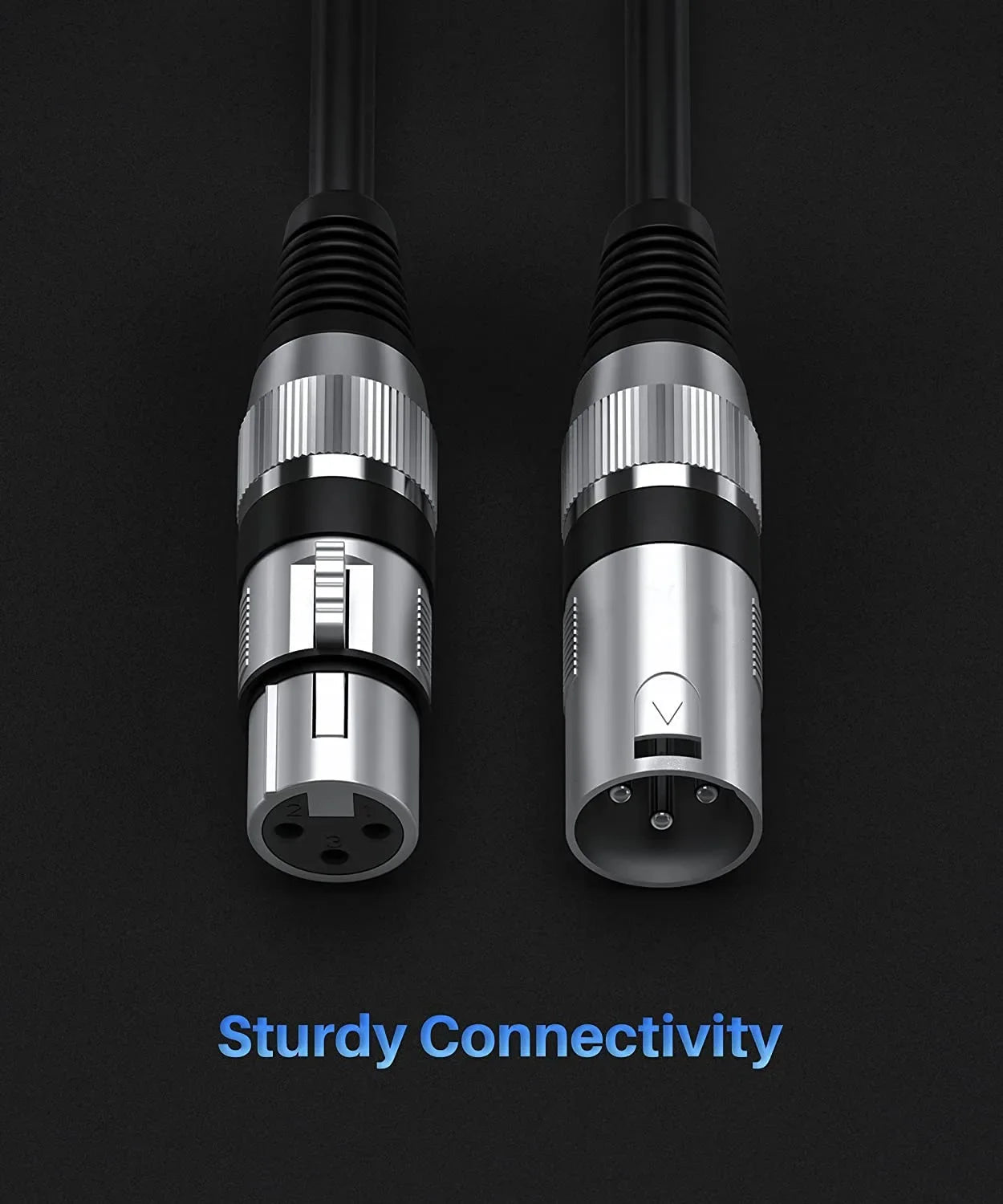 XLR Microphone Cable 3-Pin Balanced Audio Cable