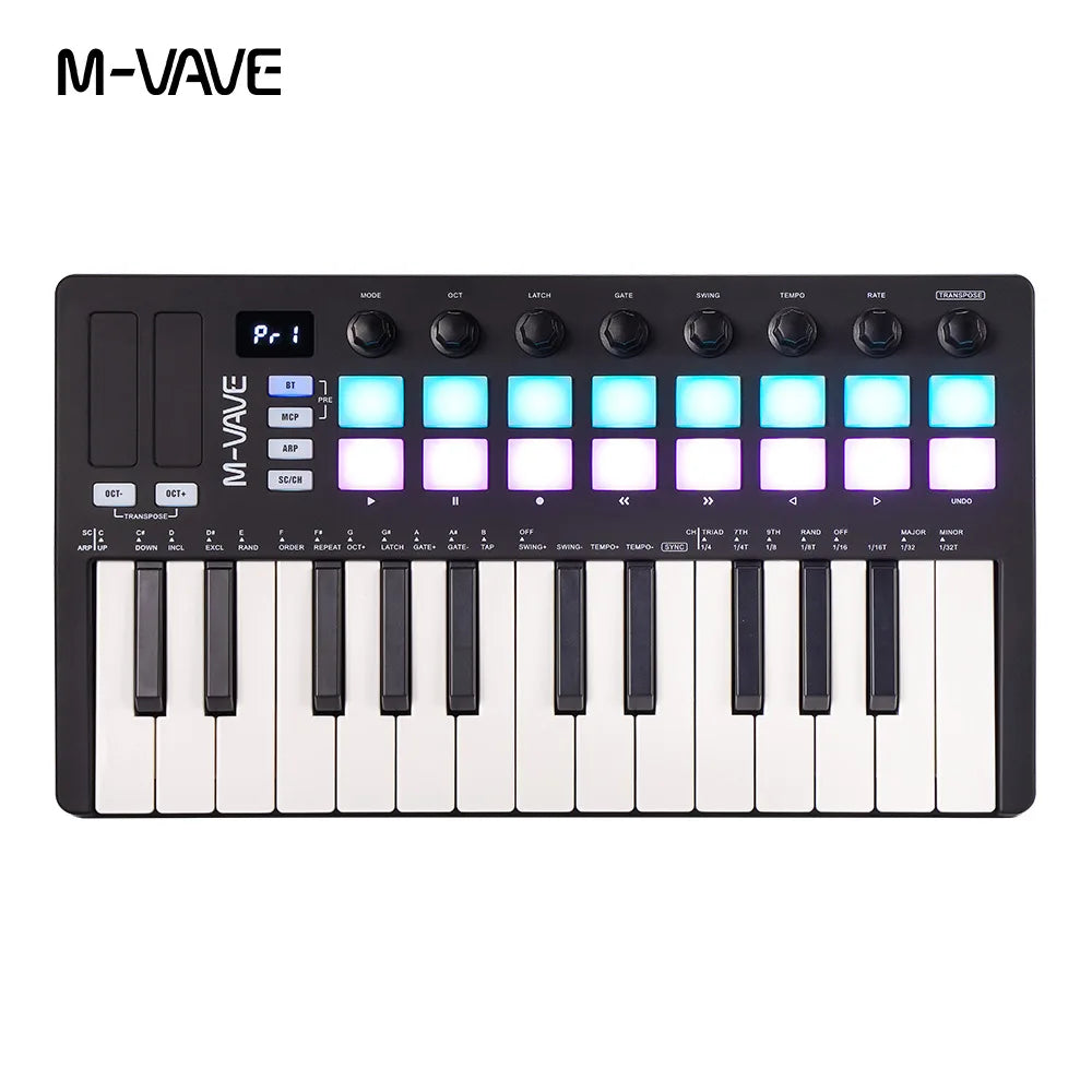 M-VAVE SMK-II 25-Key MIDI Controller