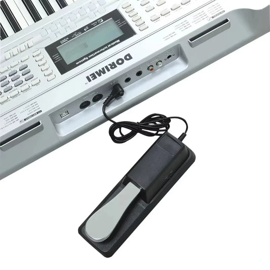 Sustain Pedal with Polarity Switch for MIDI Keyboard