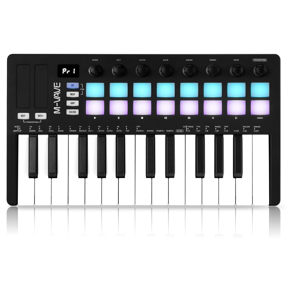 M-VAVE SMK-25 II MIDI Keyboard Controller
