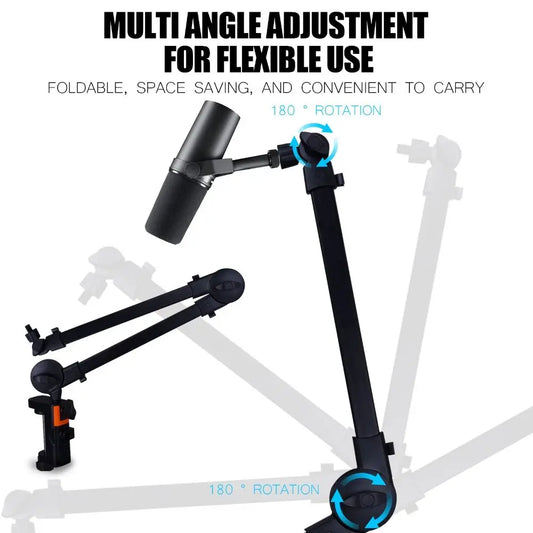 Adjustable Microphone Boom Arm Stand