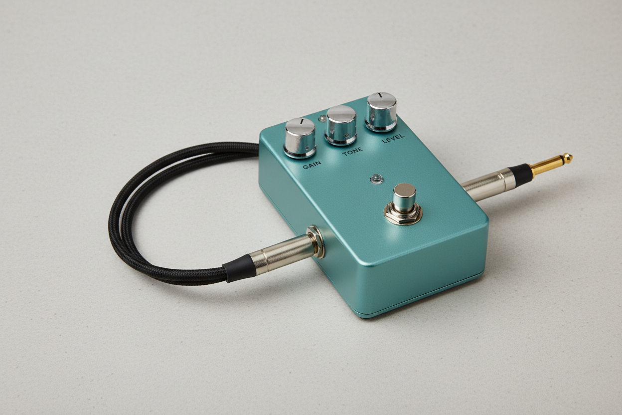 Guitar accessories and effects pedals