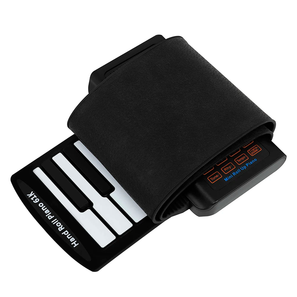 61 Key Roll Up Piano Portable Keyboard