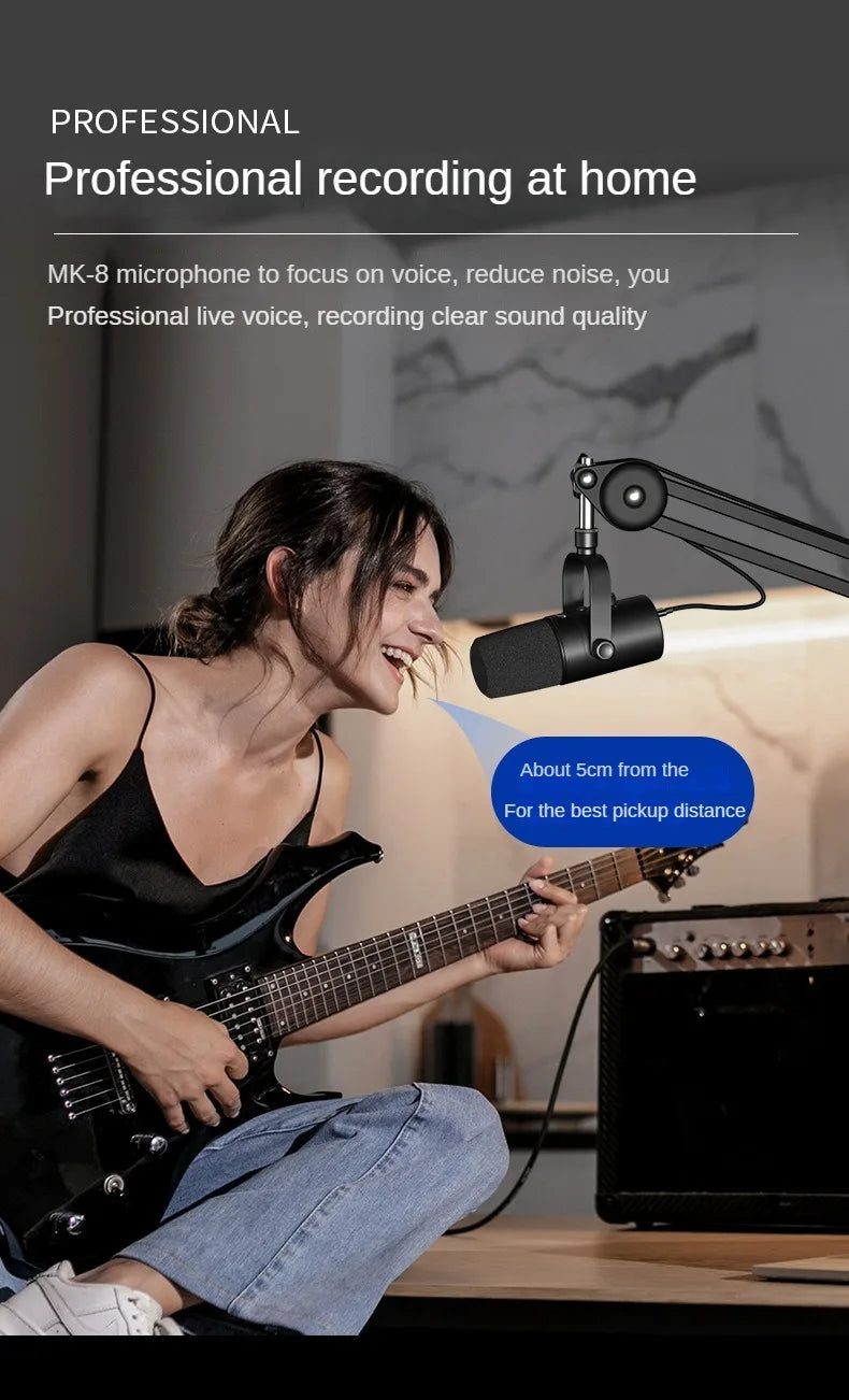 Adjustable Microphone Boom Arm Stand