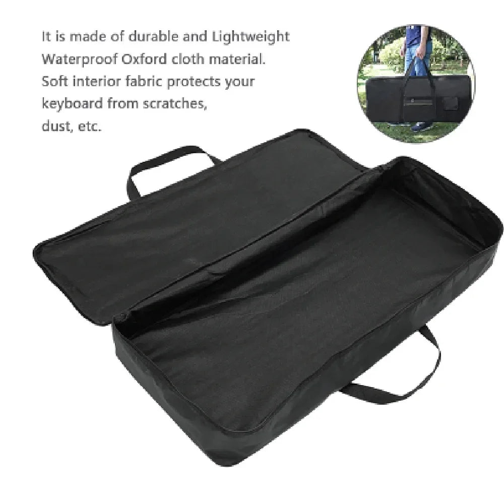 61-Key Waterproof Keyboard Carry Bag
