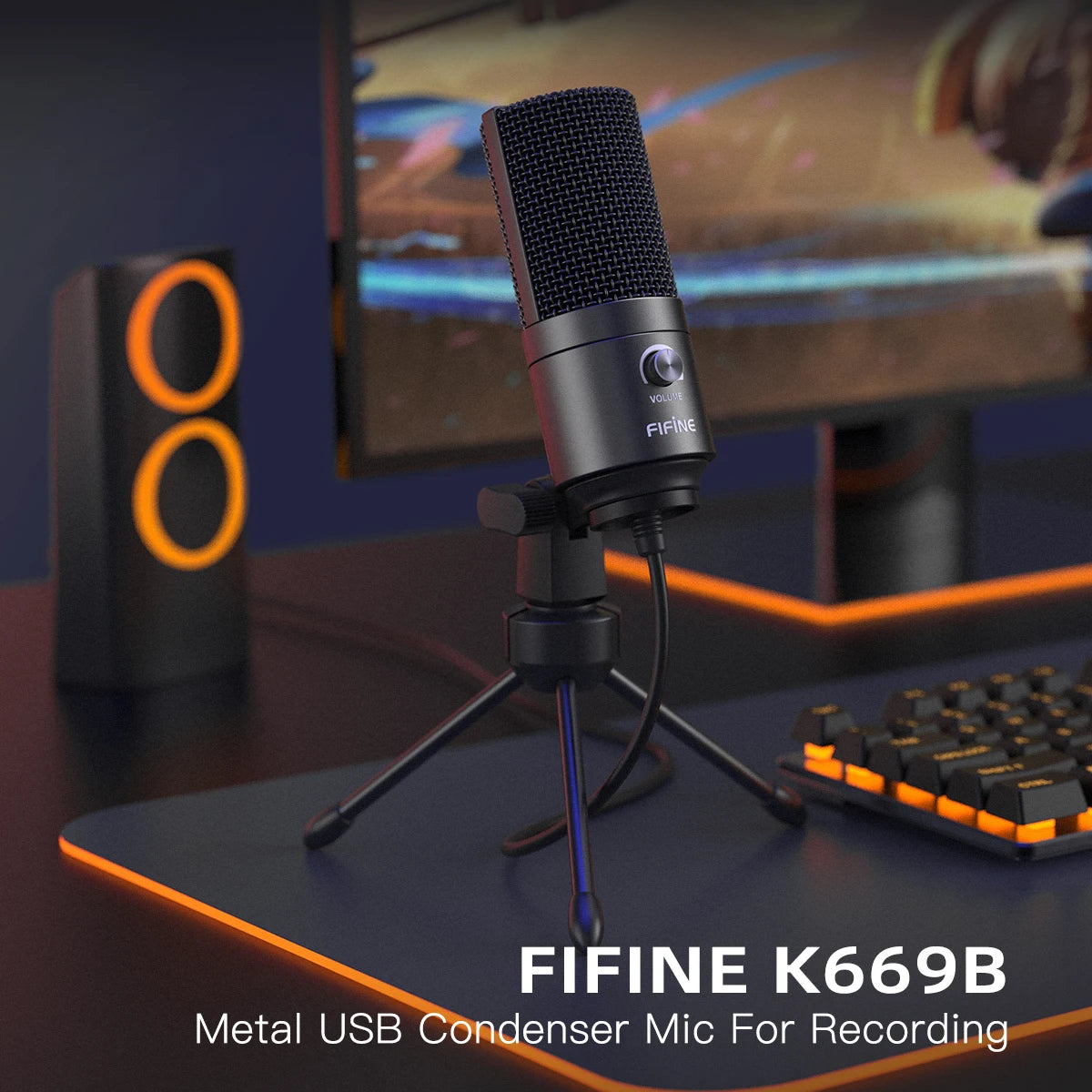 FIFINE K669 USB Condenser Microphone