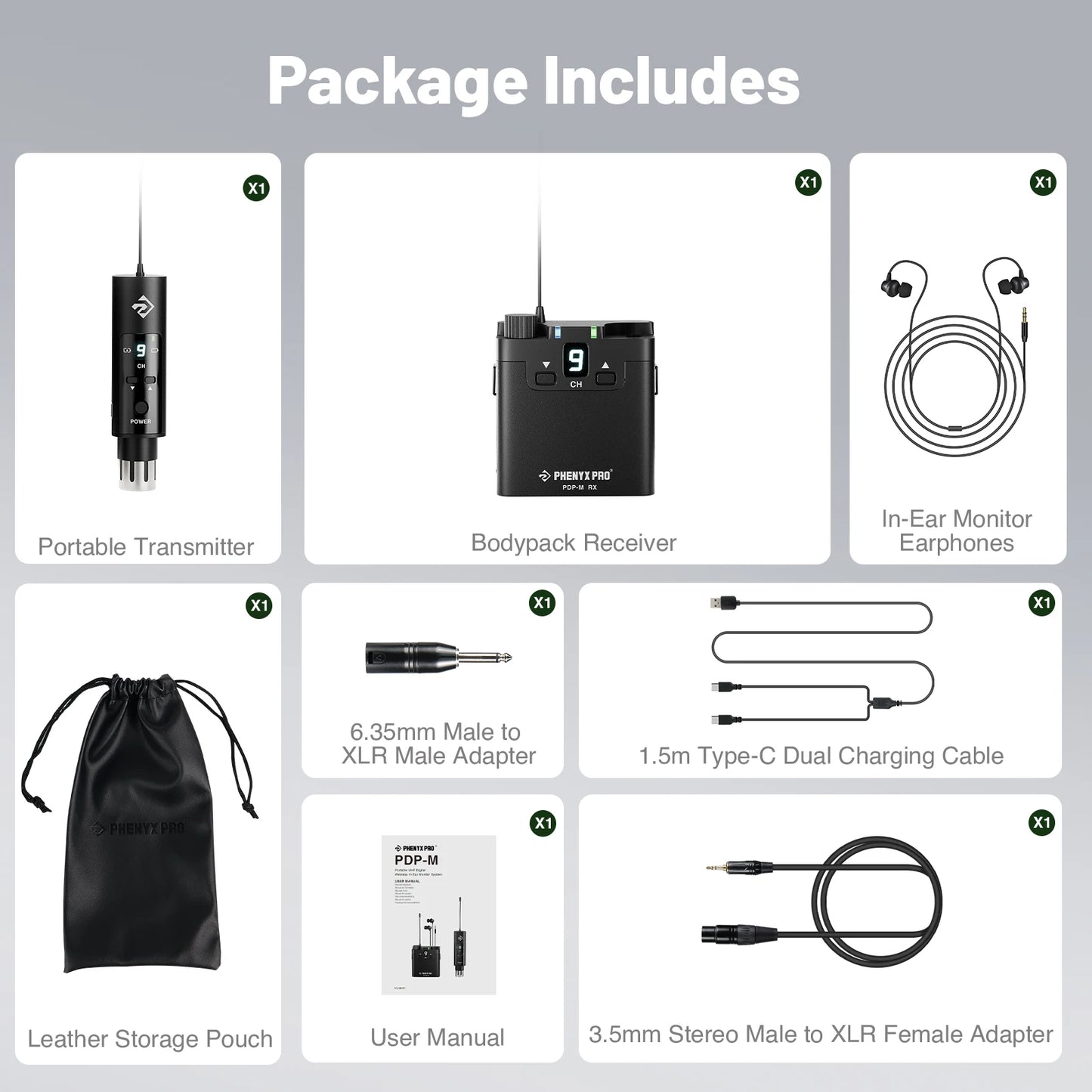 Wireless Stereo In Ear Monitor System