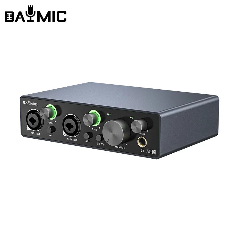 X2 USB Audio Interface 2 Channel Recording