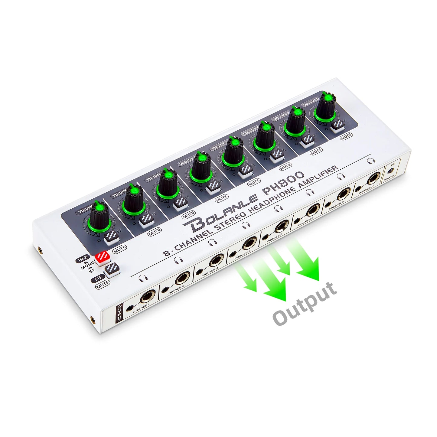 PH800 8-Channel Headphone Amplifier