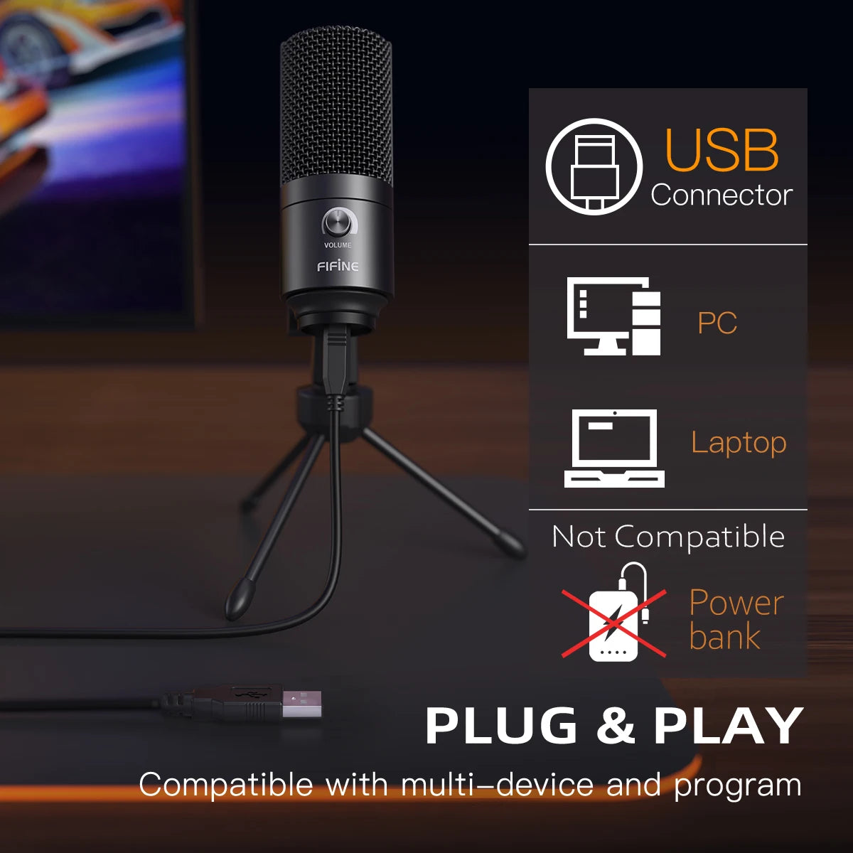 FIFINE K669 USB Condenser Microphone