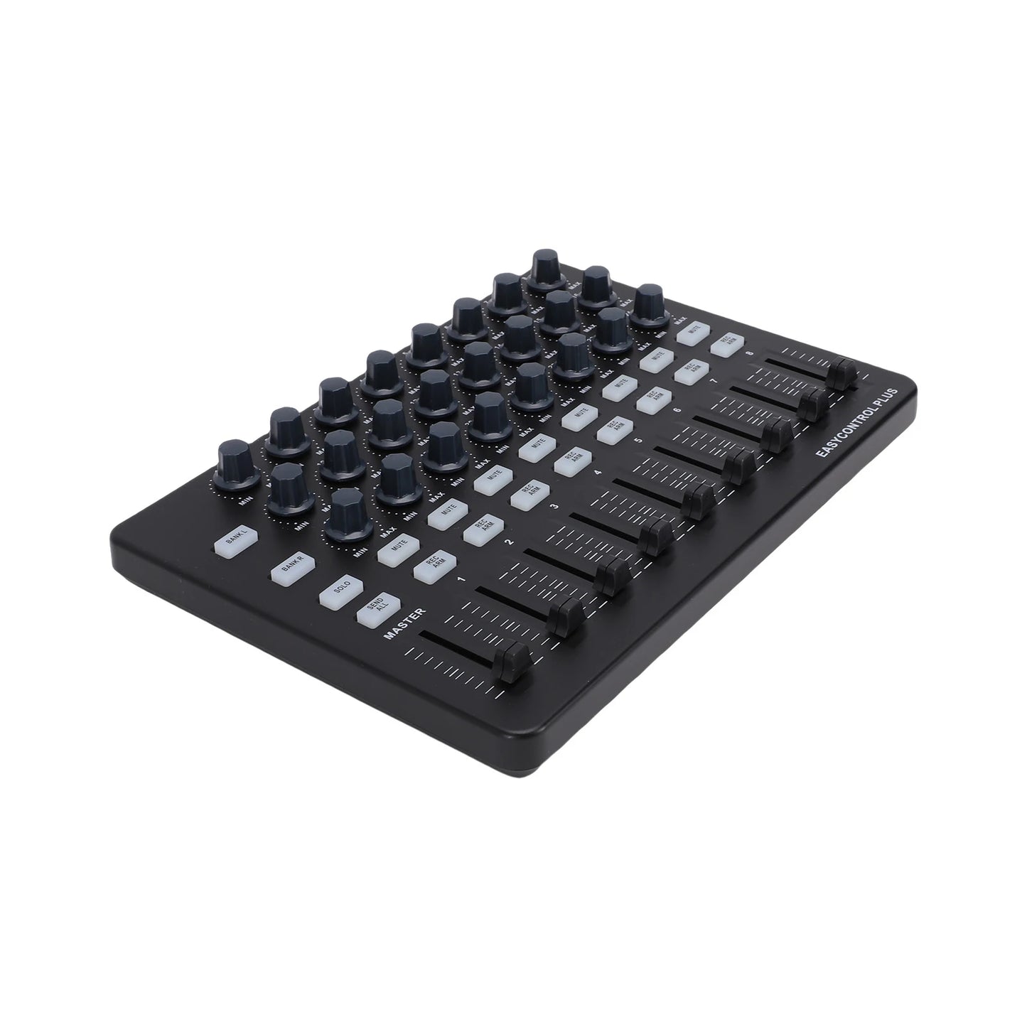Portable MIDI Controller with Knobs and Faders