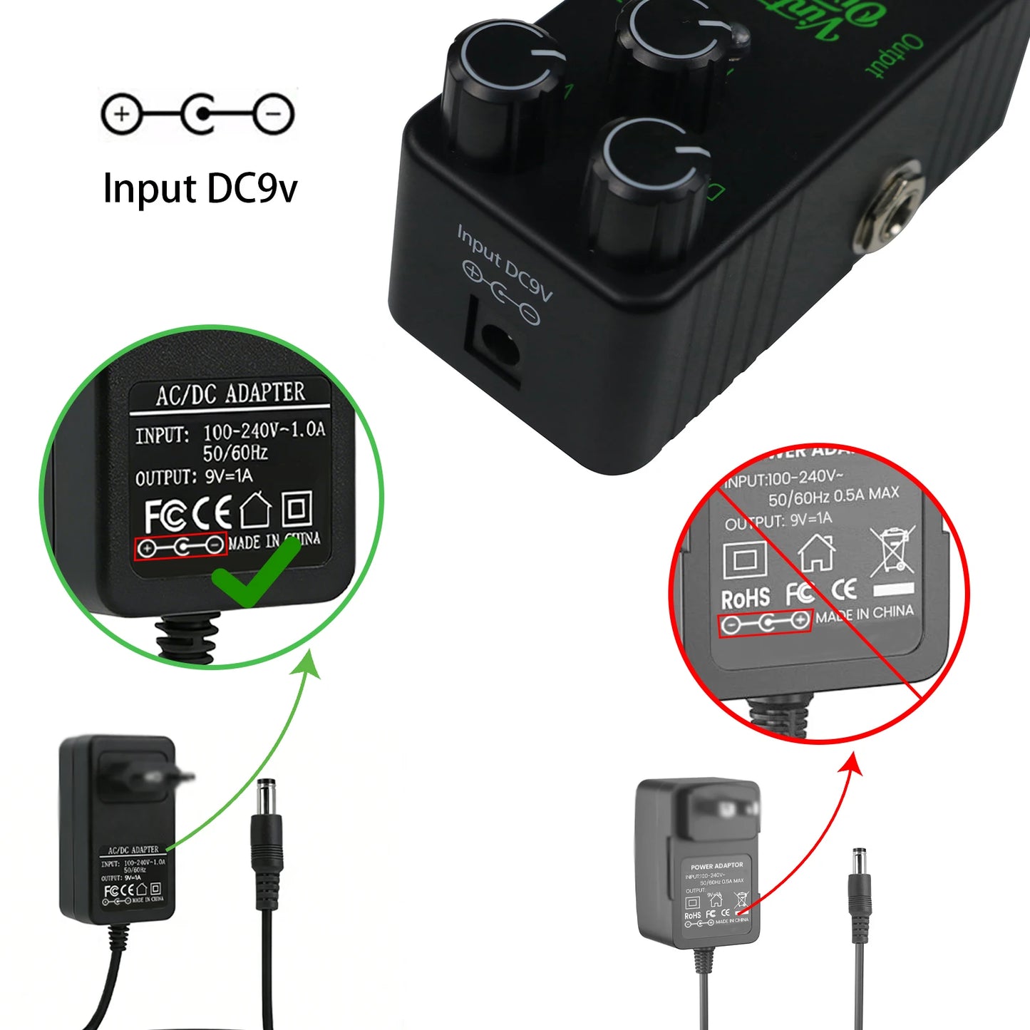 Mini Guitar Effects Pedal Single Effect Series