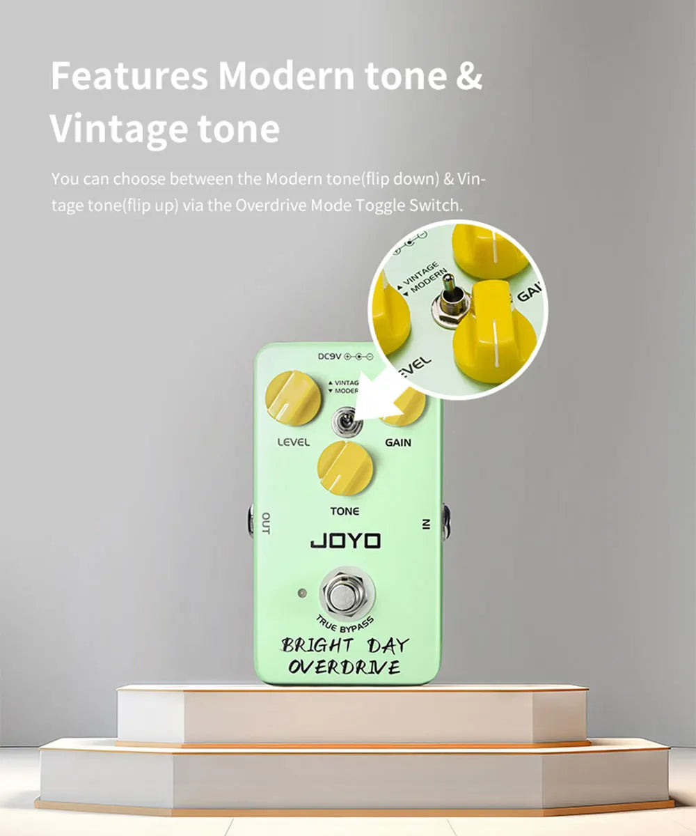 JOYO JF 25 Bright Day Overdrive Pedal