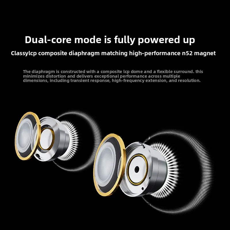 Ultra 2DD Dual Dynamic Driver IEM Earphones