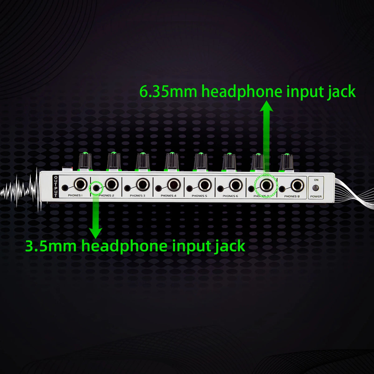 PH800 8-Channel Headphone Amplifier