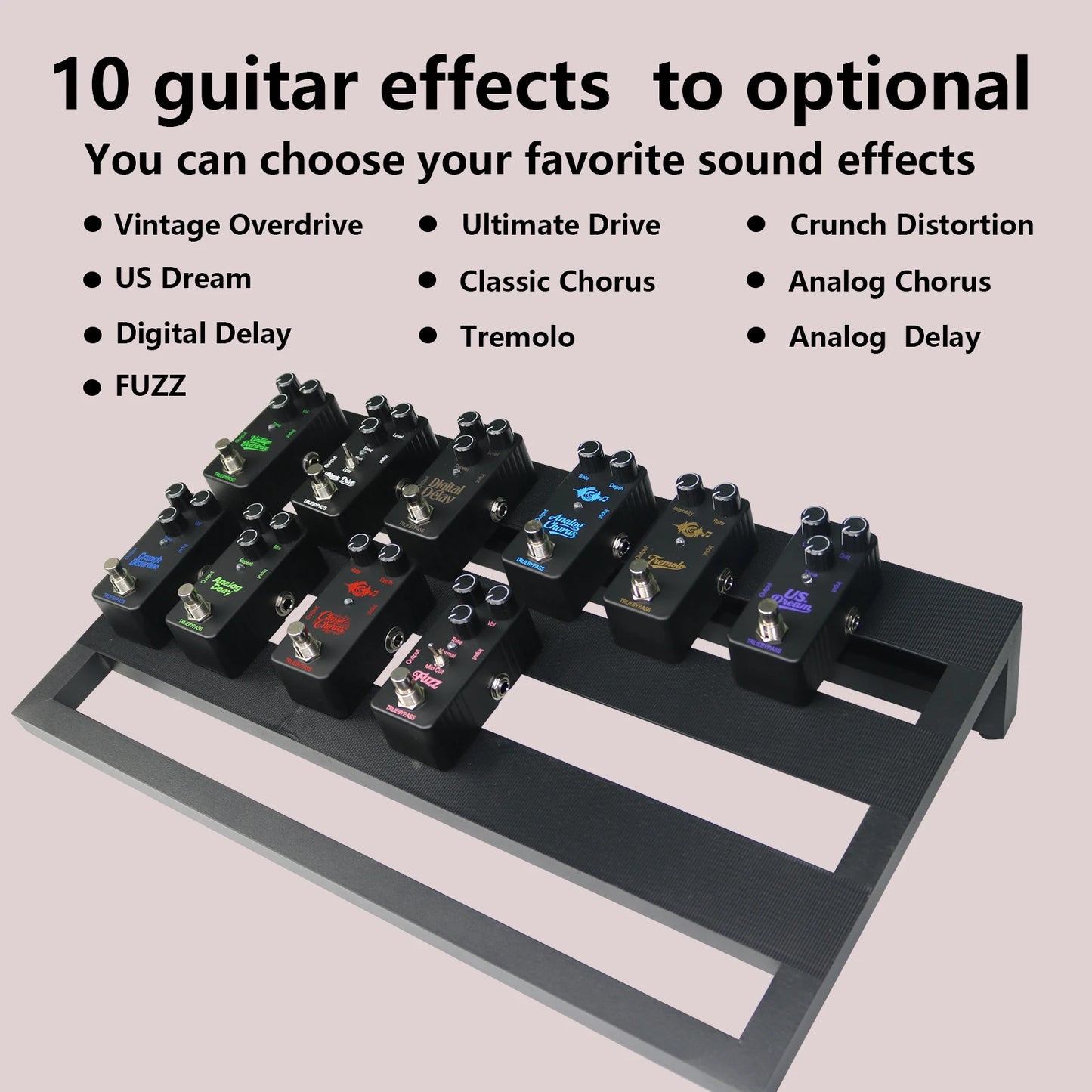 Mini Guitar Effects Pedal Single Effect Series