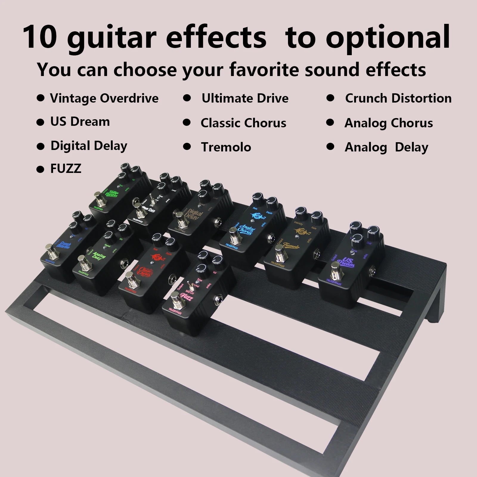 Mini Guitar Effects Pedal Single Effect Series