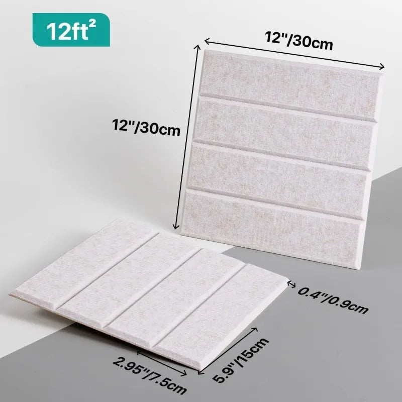 Self-Adhesive Acoustic Felt Panels