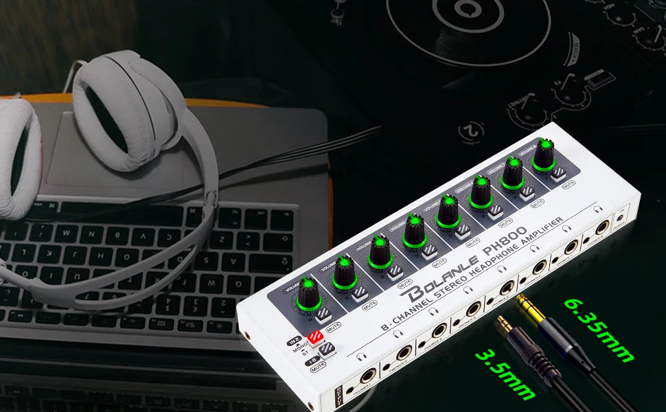 PH800 8-Channel Headphone Amplifier