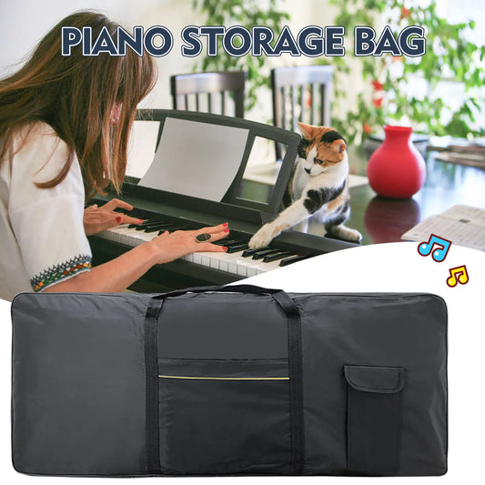 61 Key Keyboard Bag Padded Protective Case