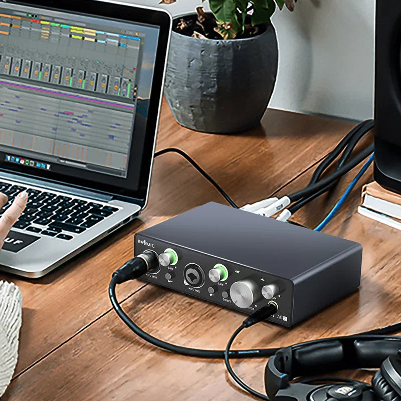 X2 USB Audio Interface 2 Channel Recording