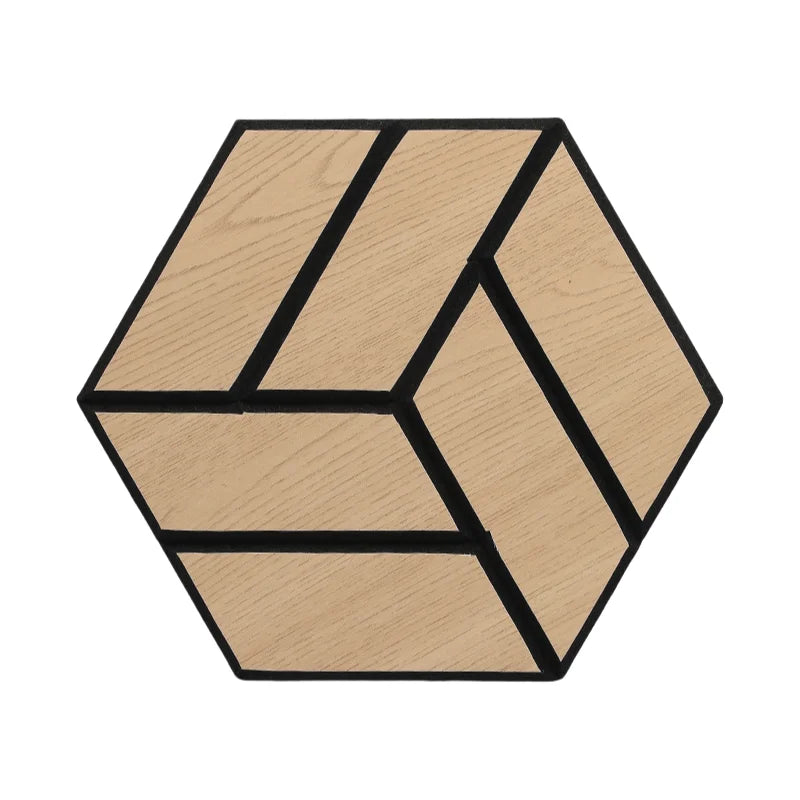 Hexagon Acoustic Slat Wall Panels