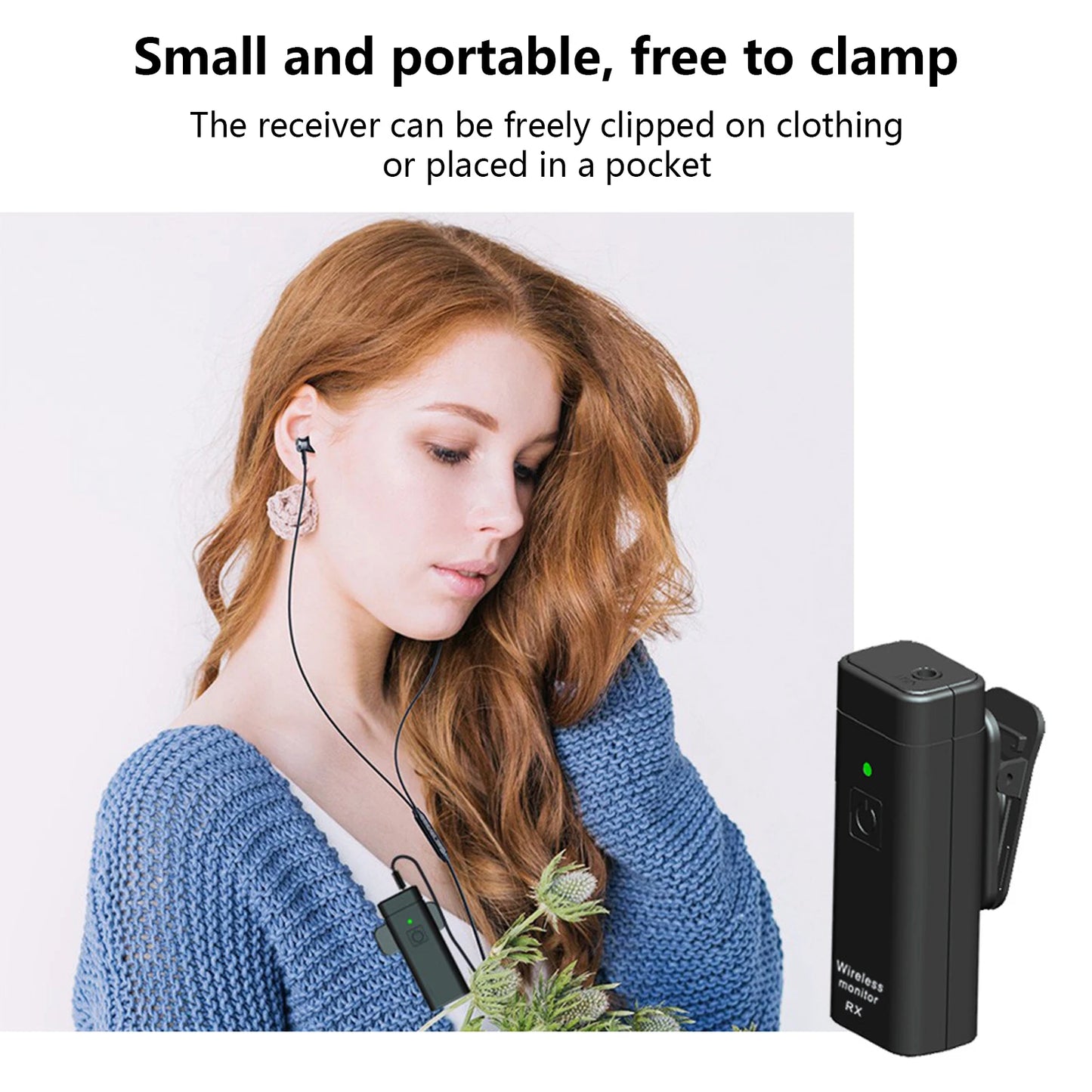 Wireless UHF In Ear Monitor System Stereo