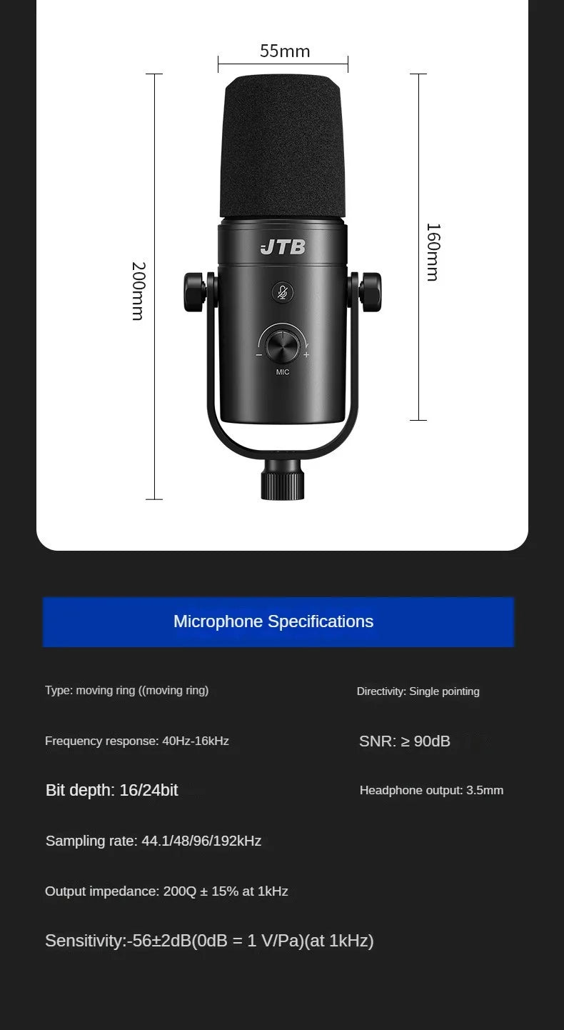 Adjustable Microphone Boom Arm Stand
