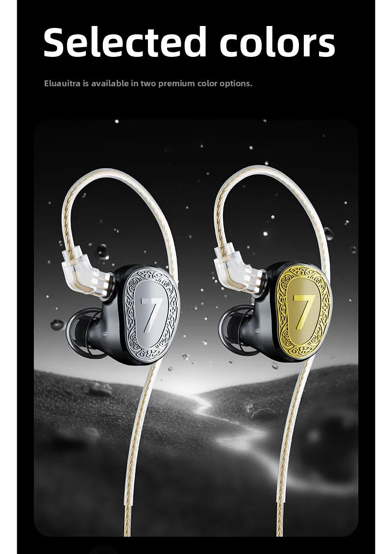 Ultra 2DD Dual Dynamic Driver IEM Earphones
