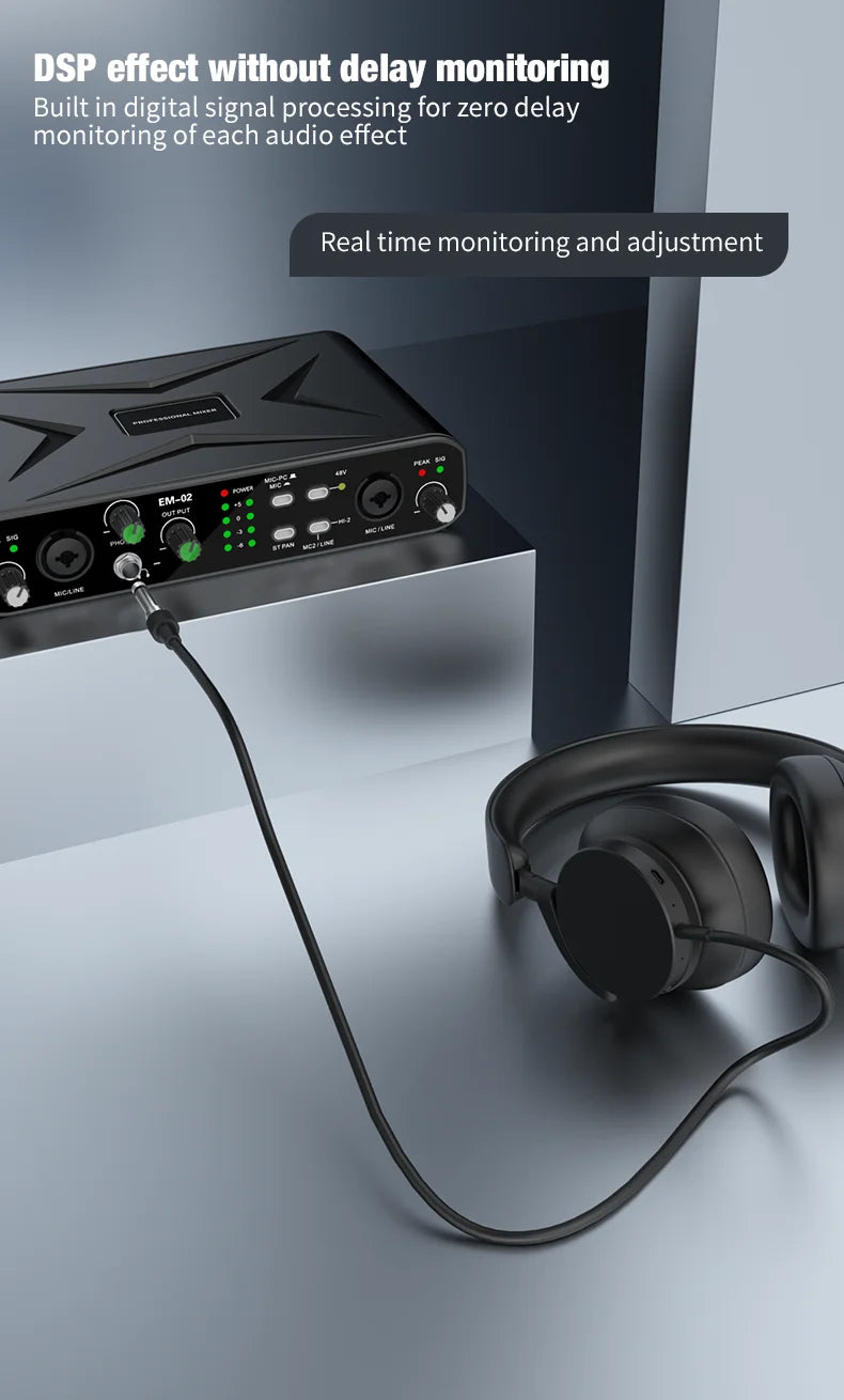 USB Audio Interface 32 Bit 384kHz Recording