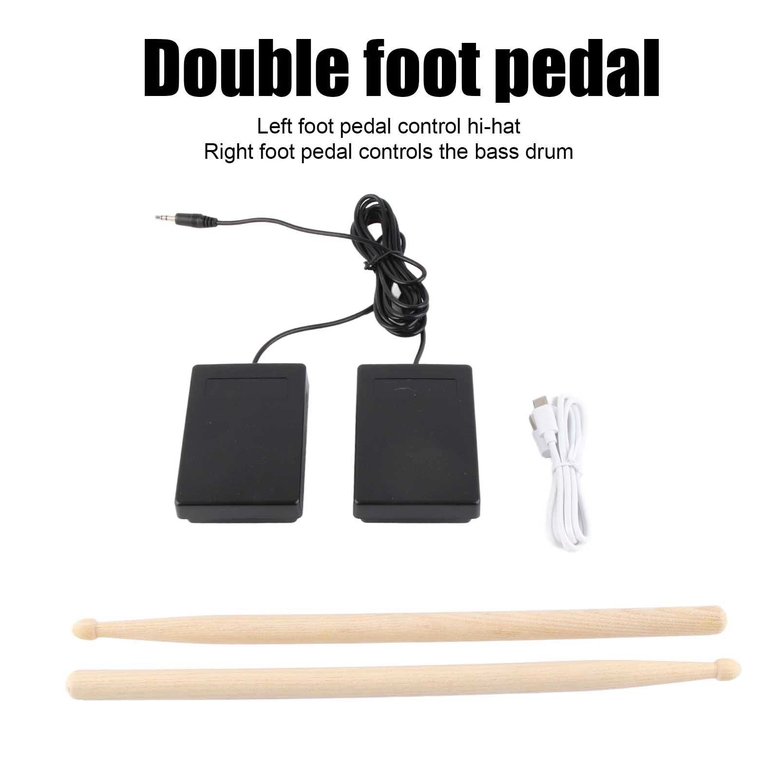 Roll Up Electronic Drum Pad with Speakers