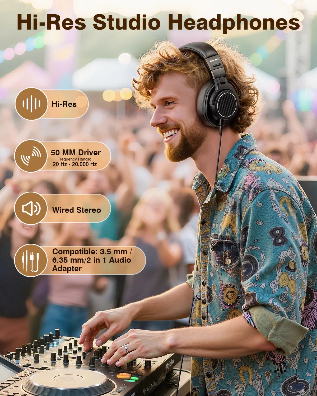 New Bee Studio Pro 50 DJ Headphones