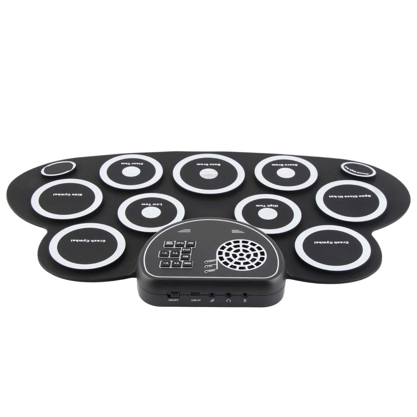 Roll Up Electronic Drum Pad with Speakers