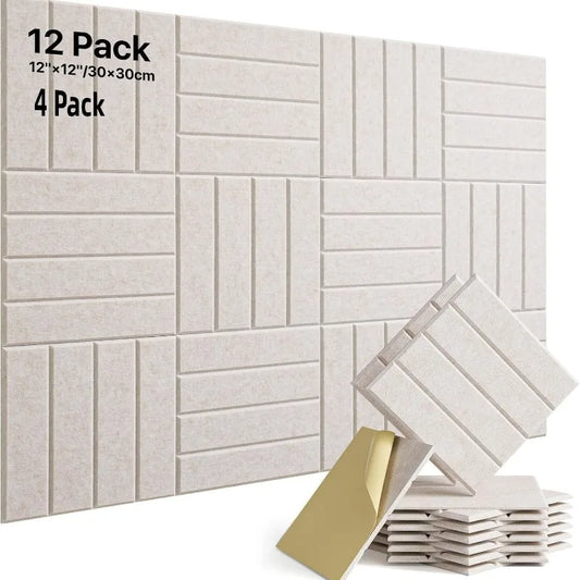 Self-Adhesive Acoustic Felt Panels