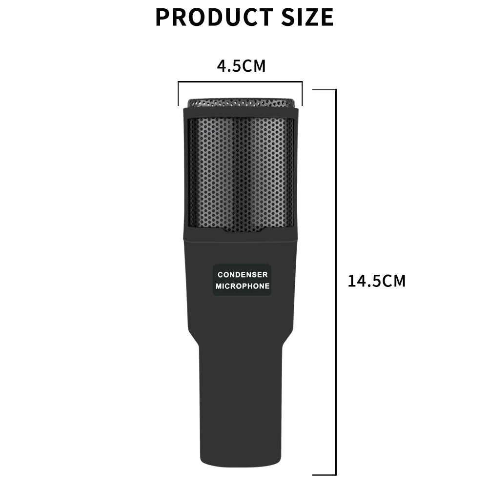 USB Condenser Microphone for Streaming & Podcasting