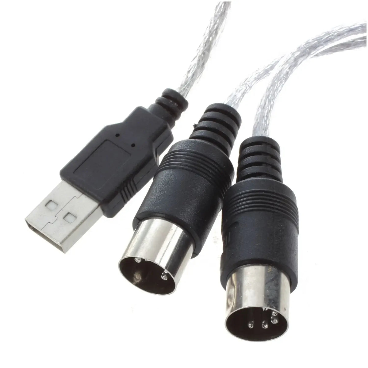 USB MIDI Interface Cable for Keyboard and PC