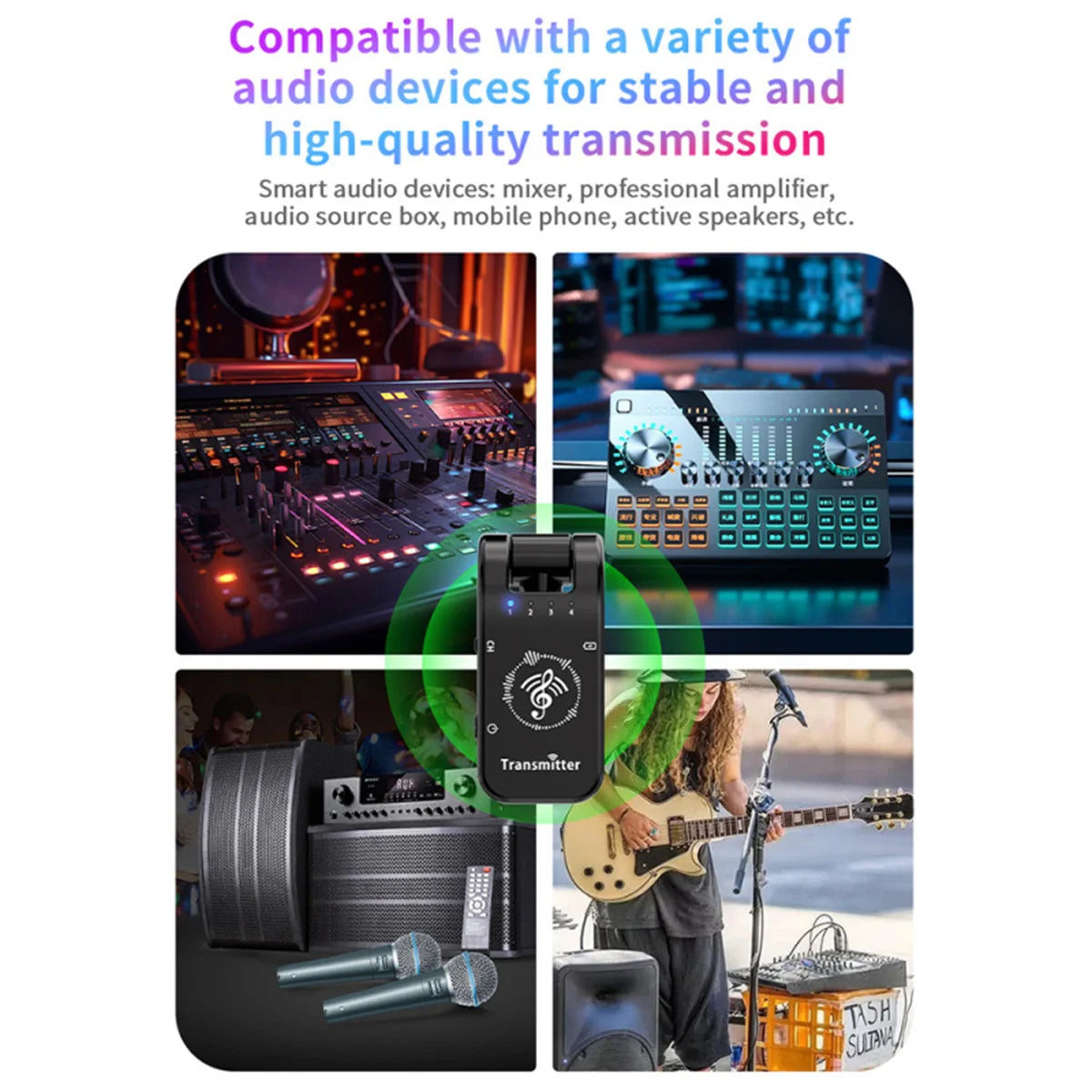 Wireless IEM System 2.4GHz In Ear Monitor
