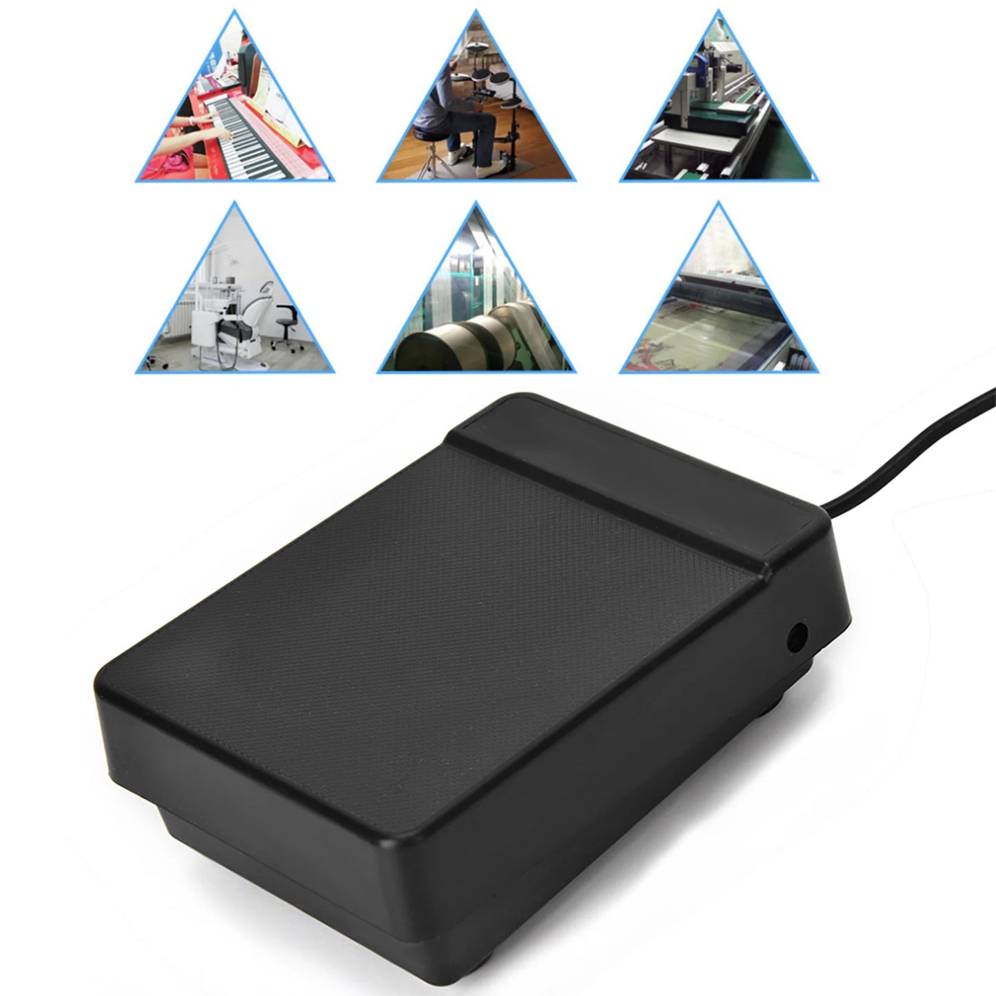 Universal Sustain Pedal for MIDI Keyboard and Piano
