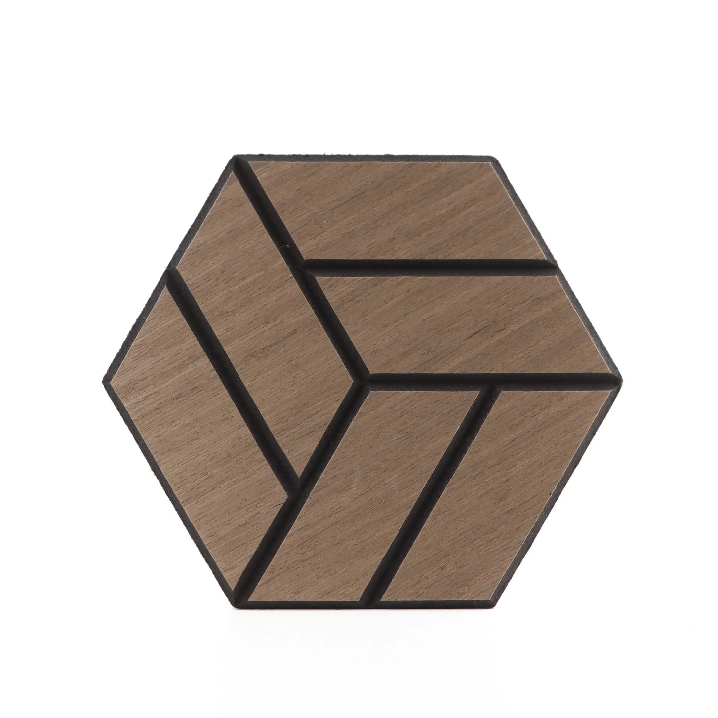 Hexagon Acoustic Slat Wall Panels