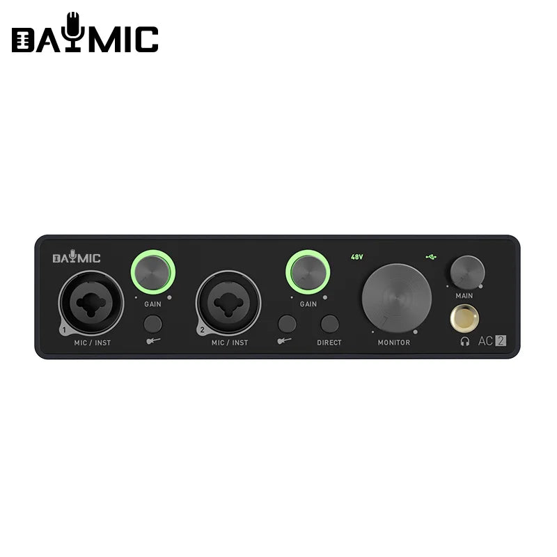 X2 USB Audio Interface 2 Channel Recording