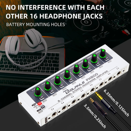 PH800 8-Channel Headphone Amplifier