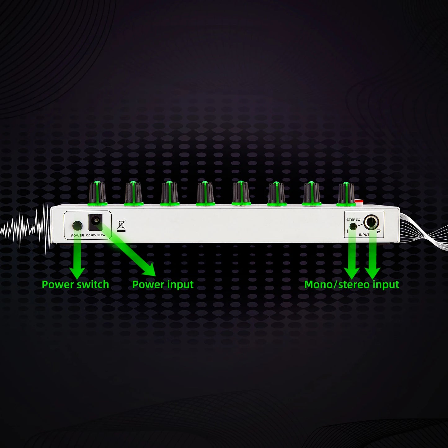 PH800 8-Channel Headphone Amplifier