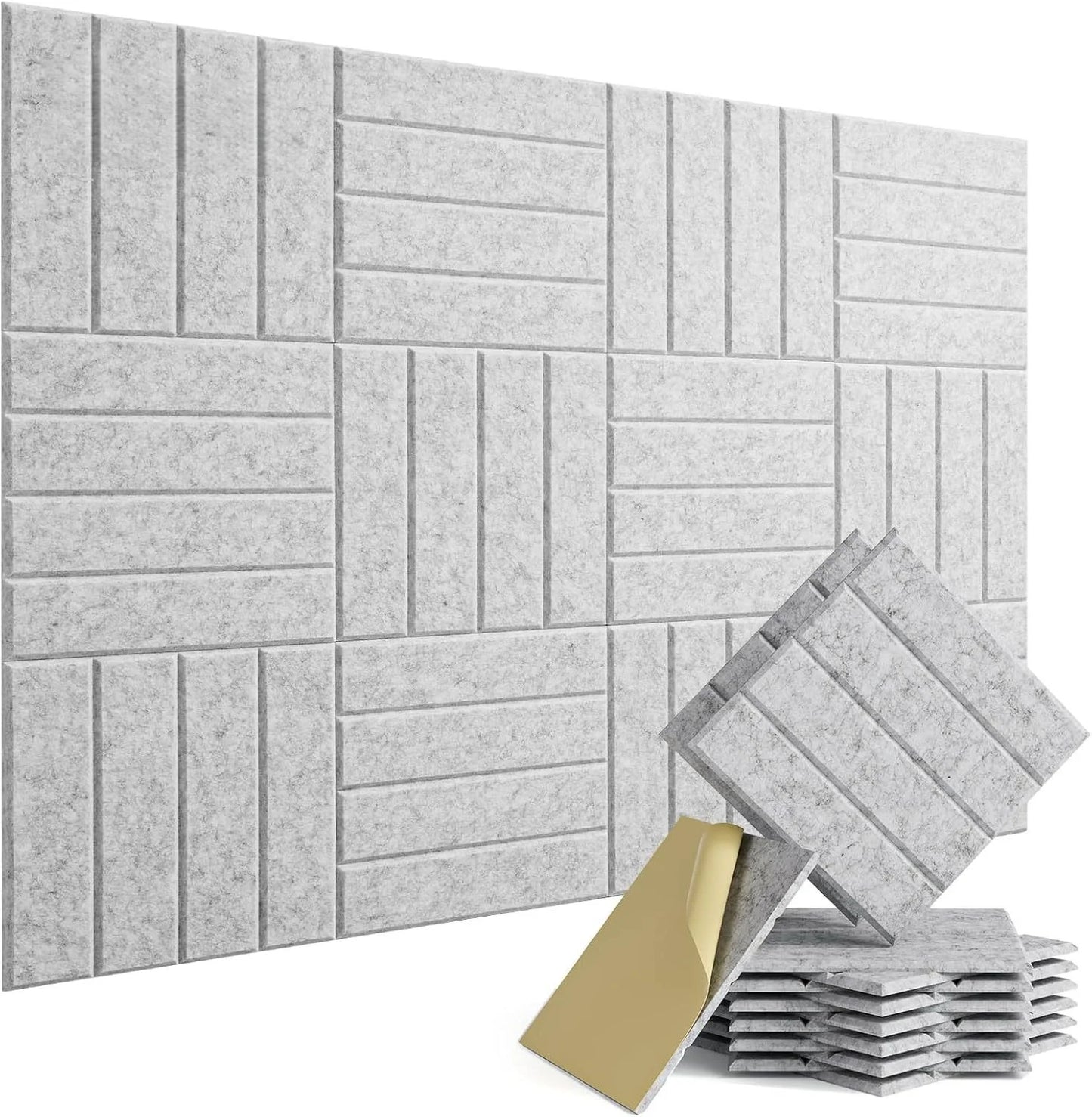 Self-Adhesive Acoustic Felt Panels