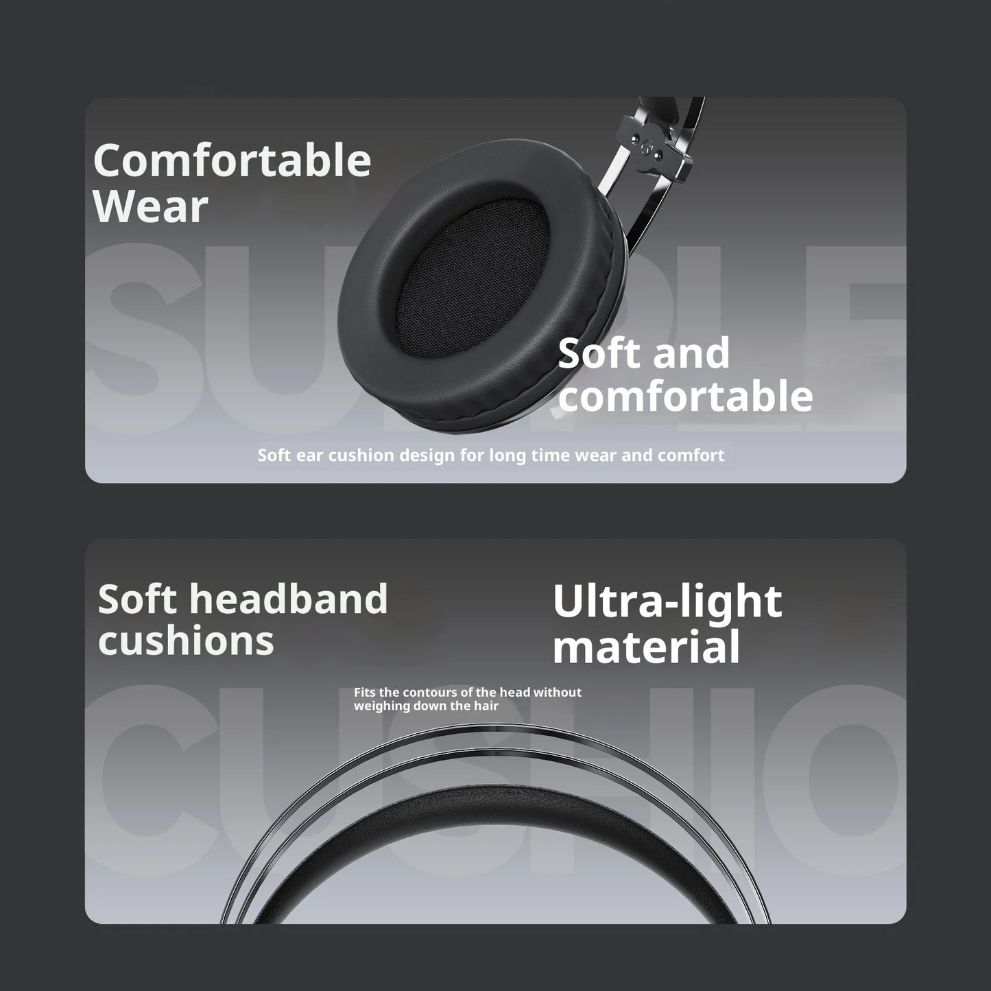Professional Monitoring Headphones 40mm