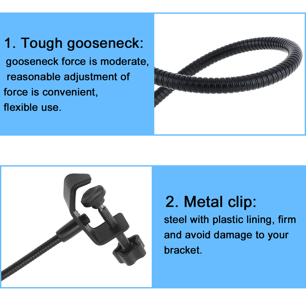 Studio Microphone Pop Filter Flexible Wind Screen