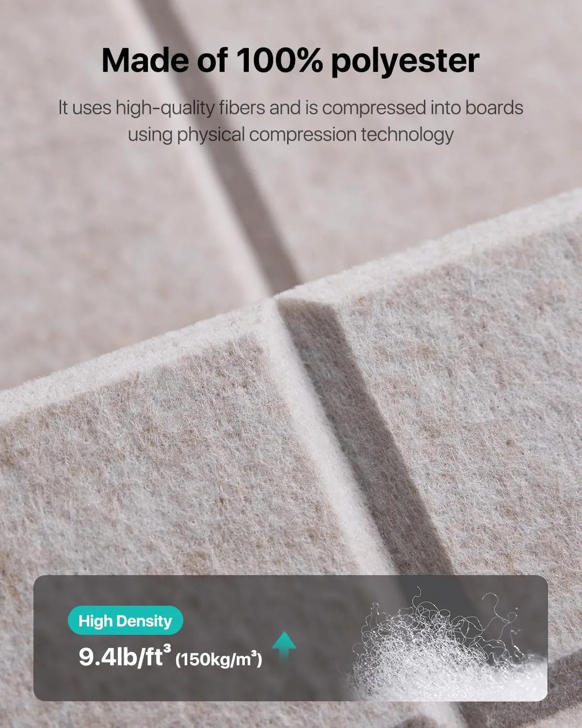 Self-Adhesive Acoustic Felt Panels