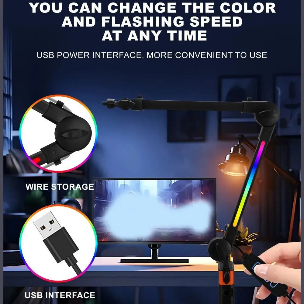Adjustable Microphone Boom Arm Stand