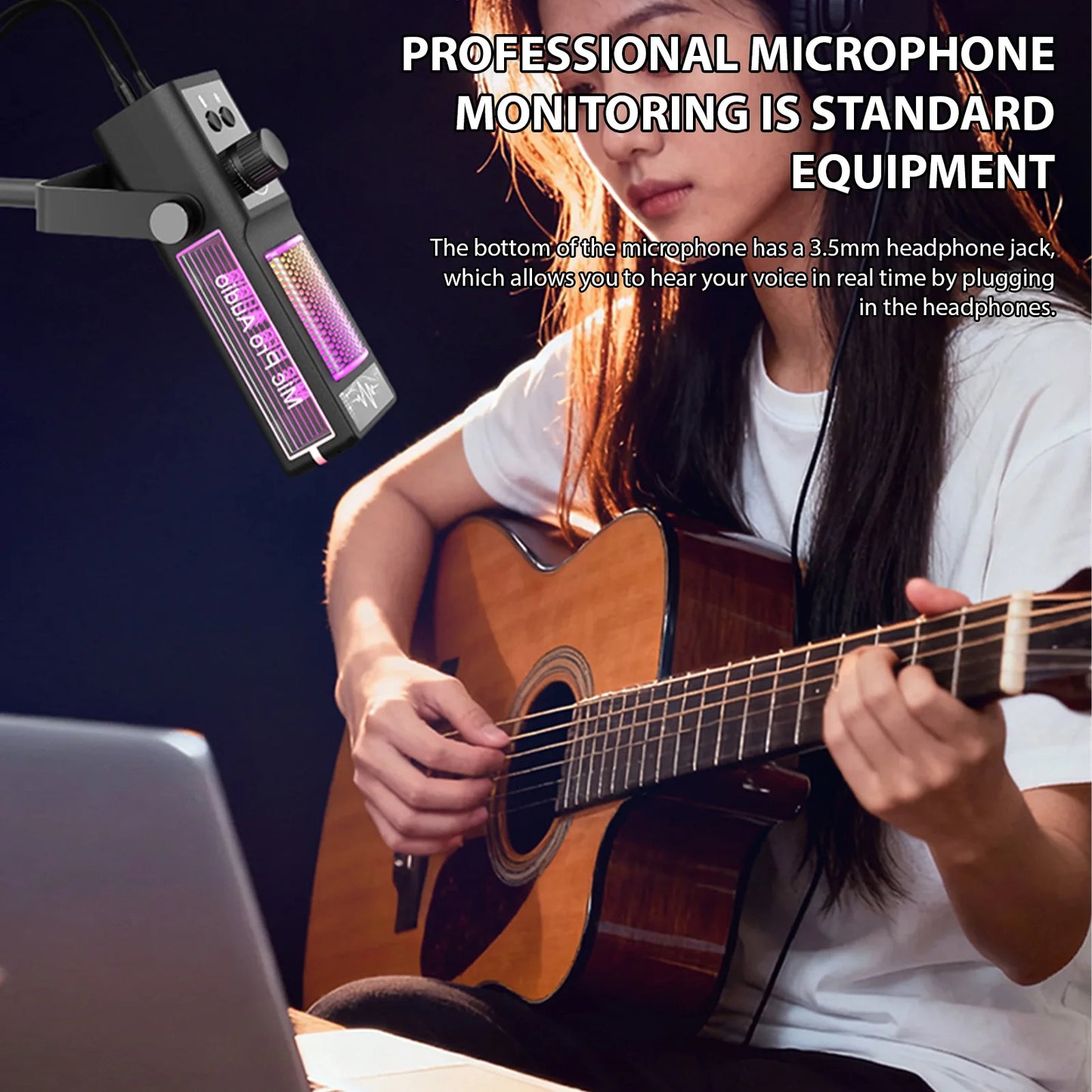 Podcast USB Condenser Microphone Kit
